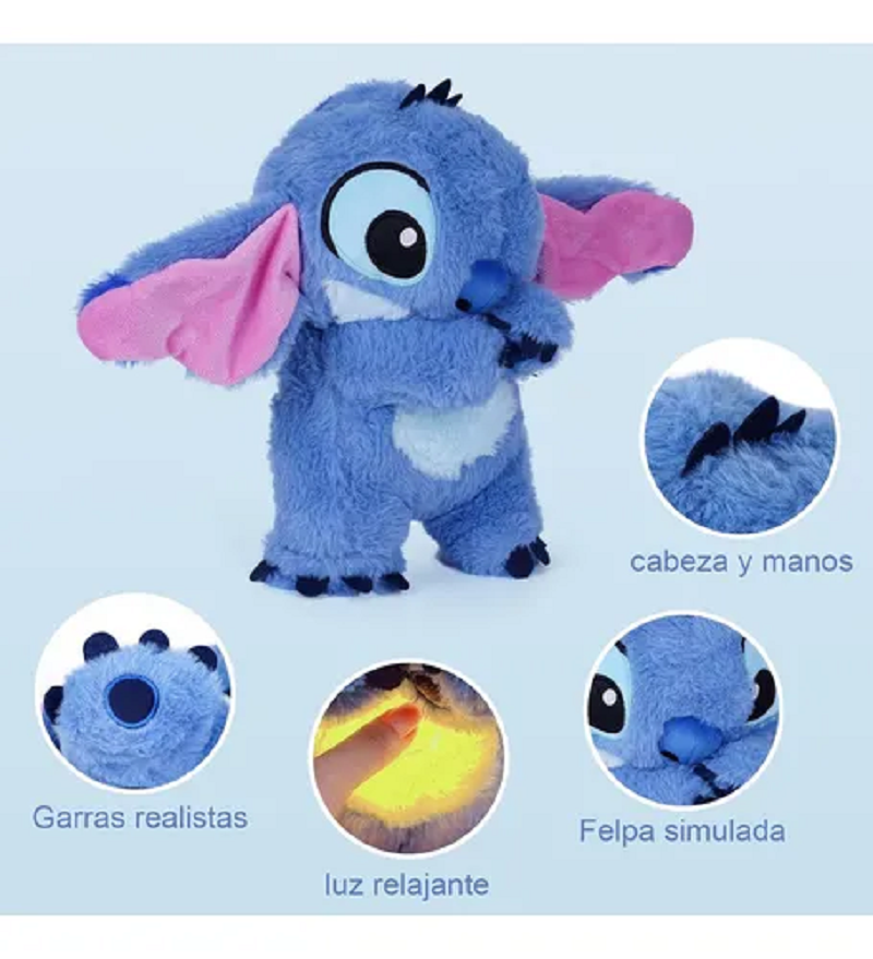 Miniatura 2 de Peluche Stitch,Respira alivia ansiedad